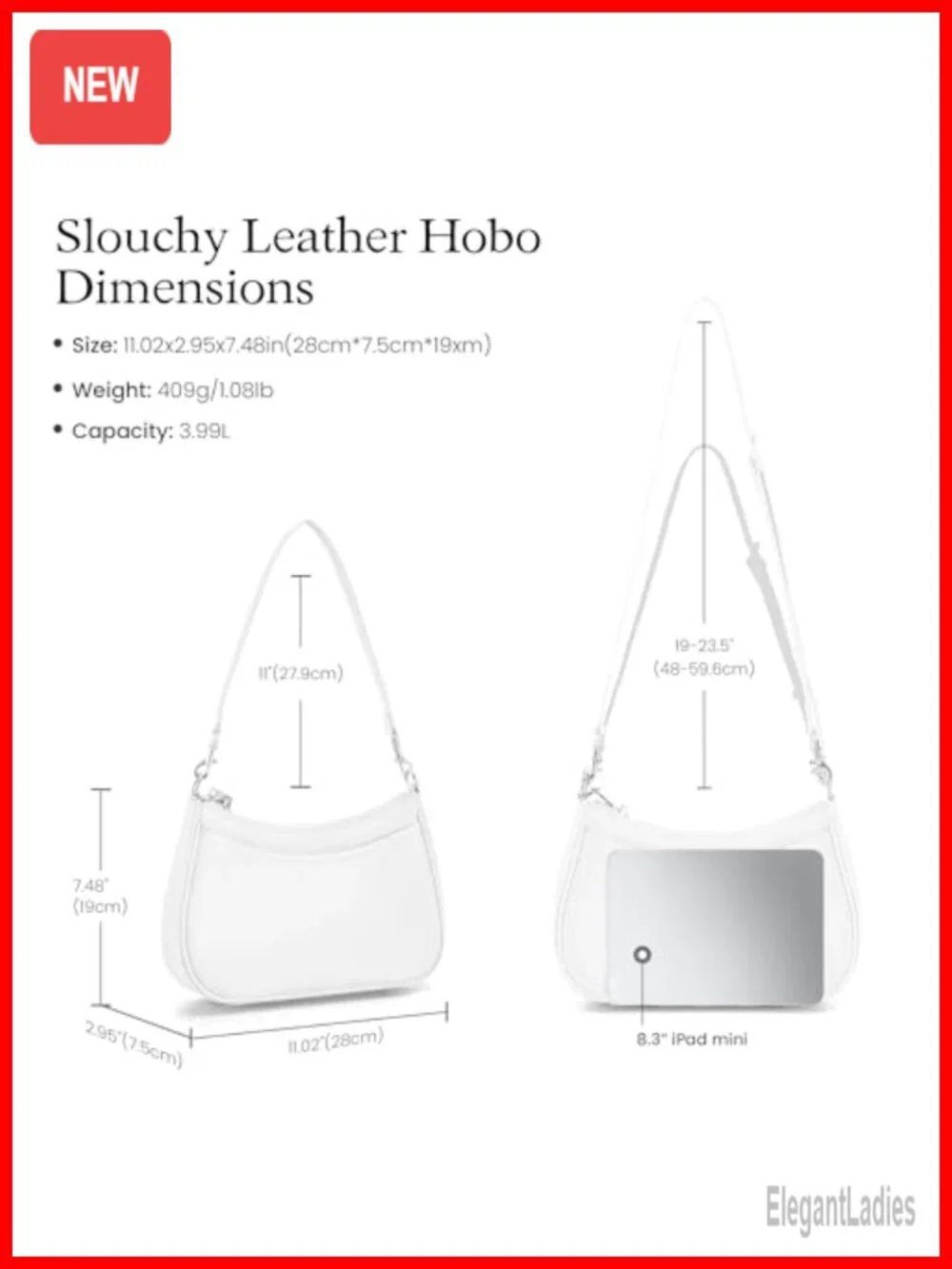 Genuine Leather Crossbody Bag Anti Theft Hobo Purse RFID